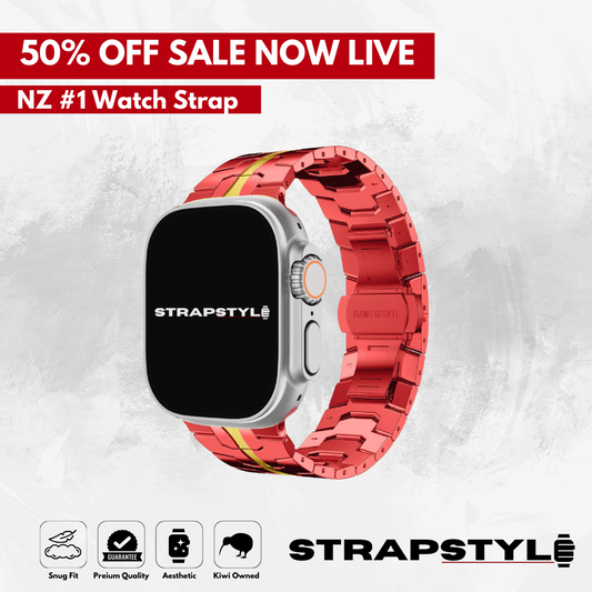 EliteSteel™ Iron Man MK3 - Apple Watch Strap