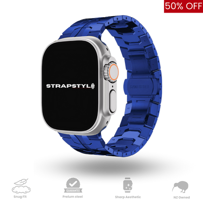 Titanium Orange Apple Watch Strap